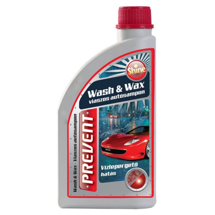 Sampon auto cu ceara Wash & Wax Prevent 500ml