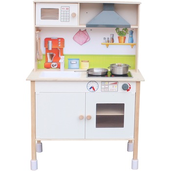 Bucatarie Enero din lemn pentru copii, cu accesorii Bucatarie Enero din lemn pentru copii, cu accesorii