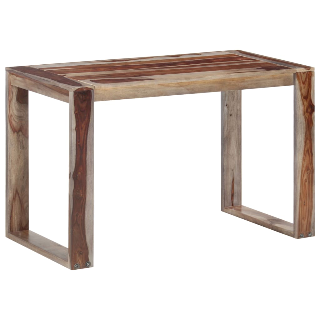 Masa de bucatarie, vidaXL, Lemn masiv de palisandru, 120 x 60 x 76 cm, Maro