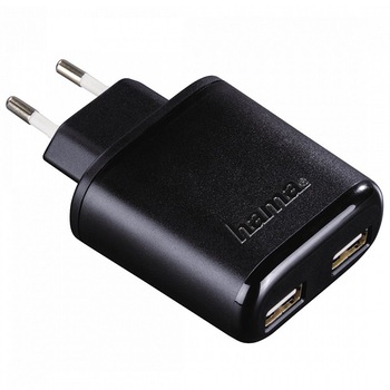 Incarcator Hama 123546-123585 Universal, 5V/4.8A, Autodetect, Negru Incarcator Hama 123546-123585 Universal, 5V/4.8A, Autodetect, Negru