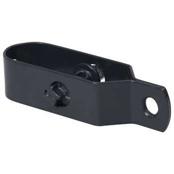 Set 50 dispozitive tensionare sarma gard, vidaXL, Otel, 90 mm, 90 x 28 x 22 cm, Negru Set 50 dispozitive tensionare sarma gard, vidaXL, Otel, 90 mm, 90 x 28 x 22 cm, Negru