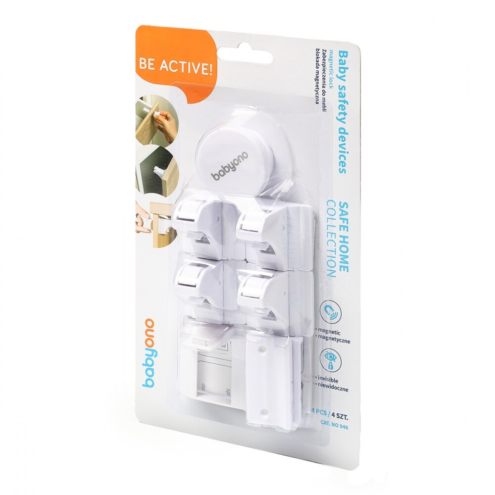Set BabyOno protectie mobila cu inchidere magnetica