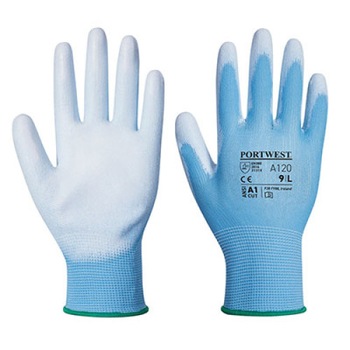 Manusi de lucru, PU, Albastru, XL Manusi de lucru, PU, Albastru, XL