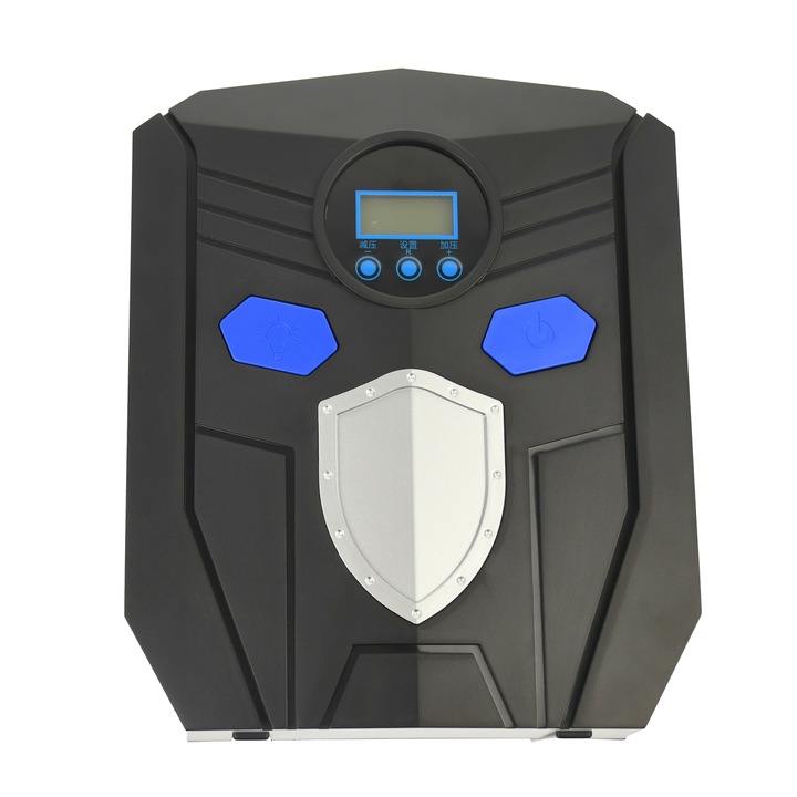 Compresor auto, cu afisaj digital, alimentare 12V, pentru masini, biciclete, motociclete - 68195
