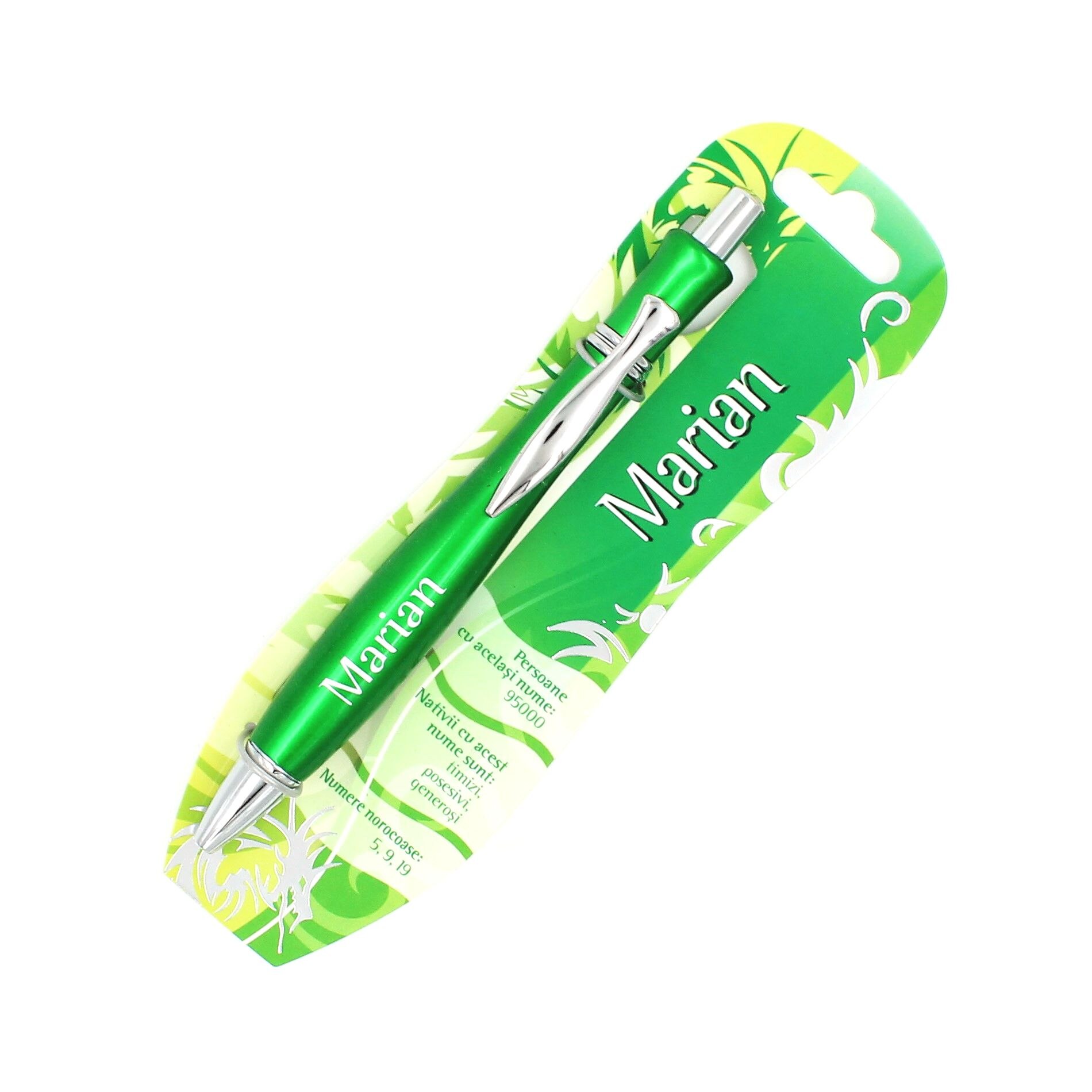 Pix elegant personalizat nume Marian