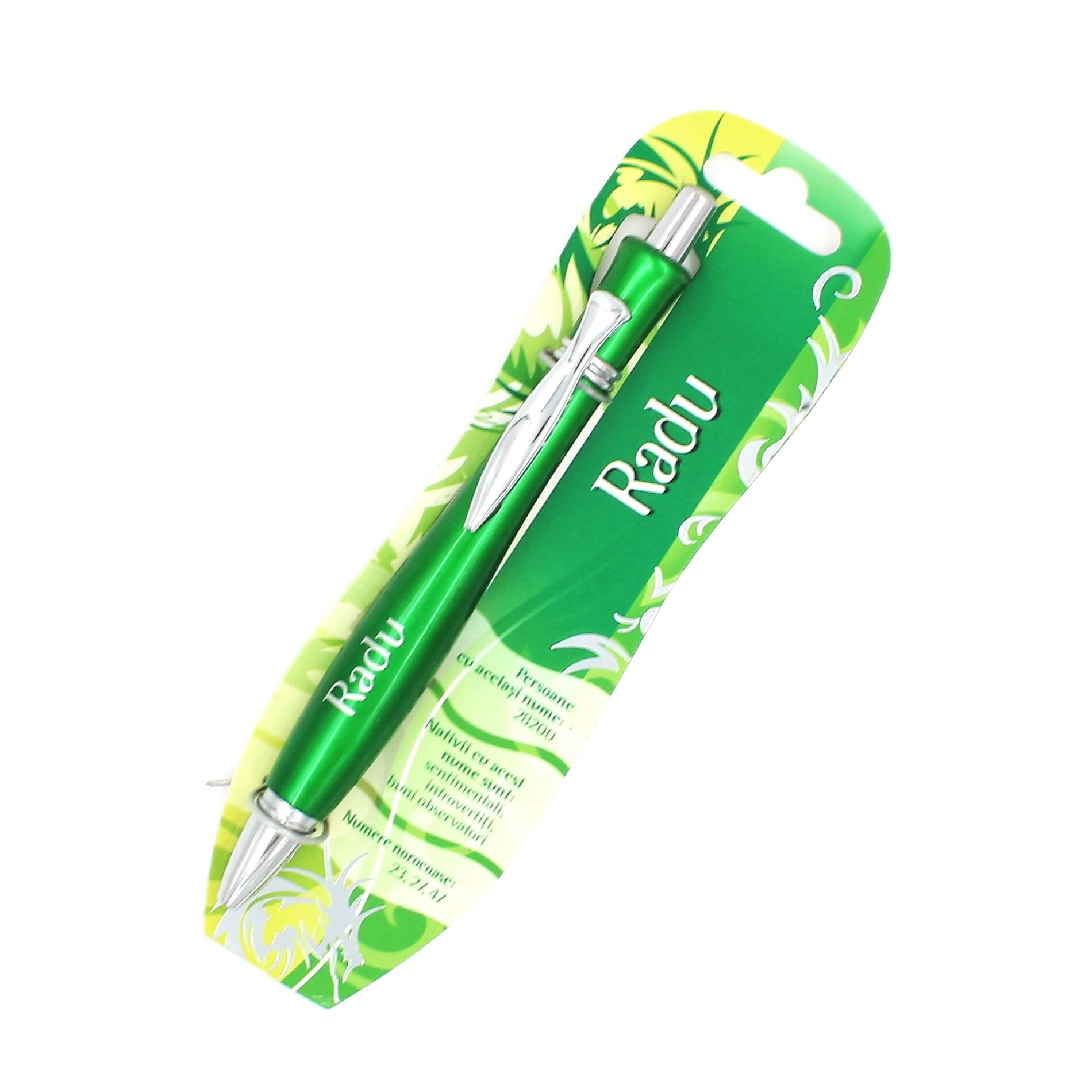 Pix elegant personalizat nume Radu