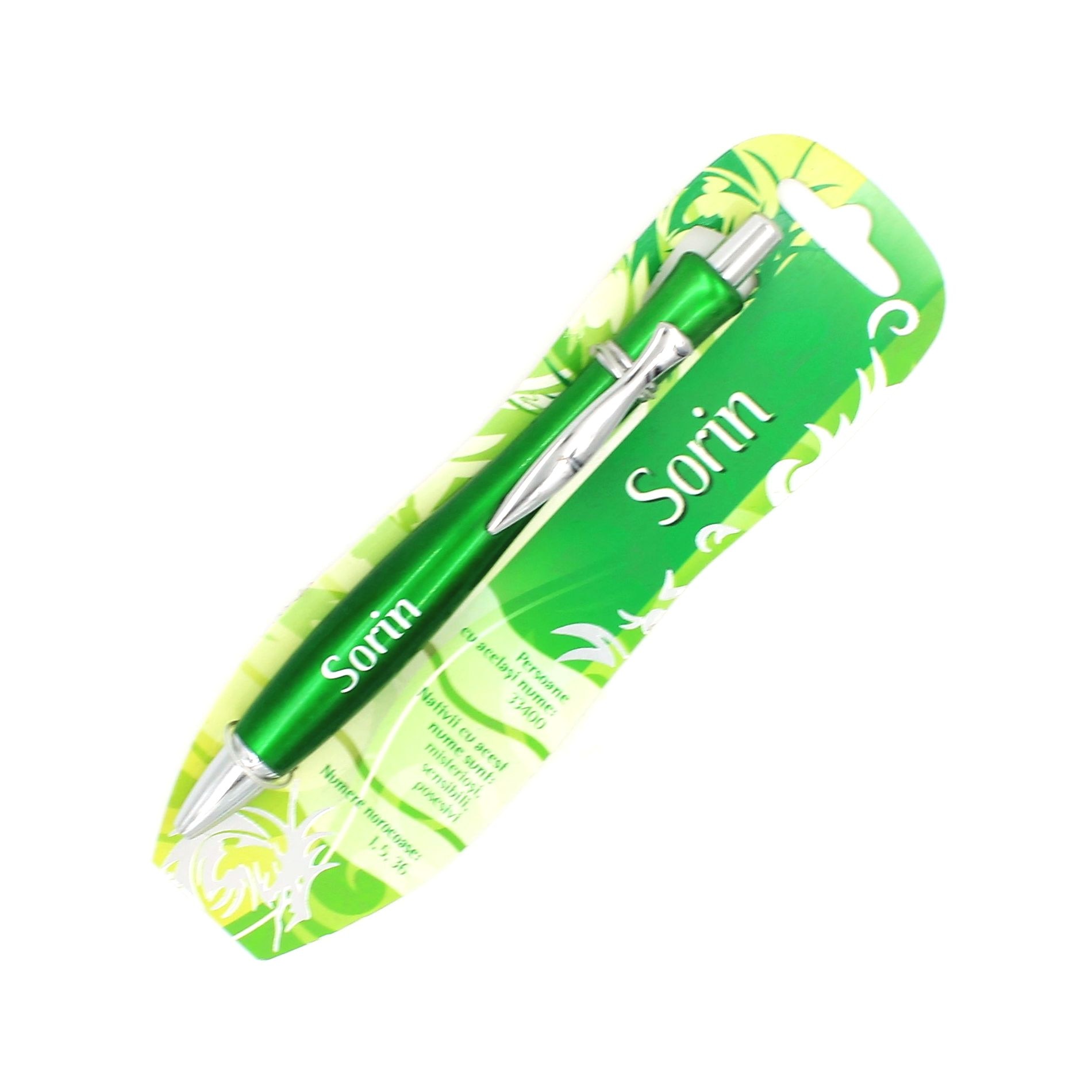 Pix elegant personalizat nume Sorin