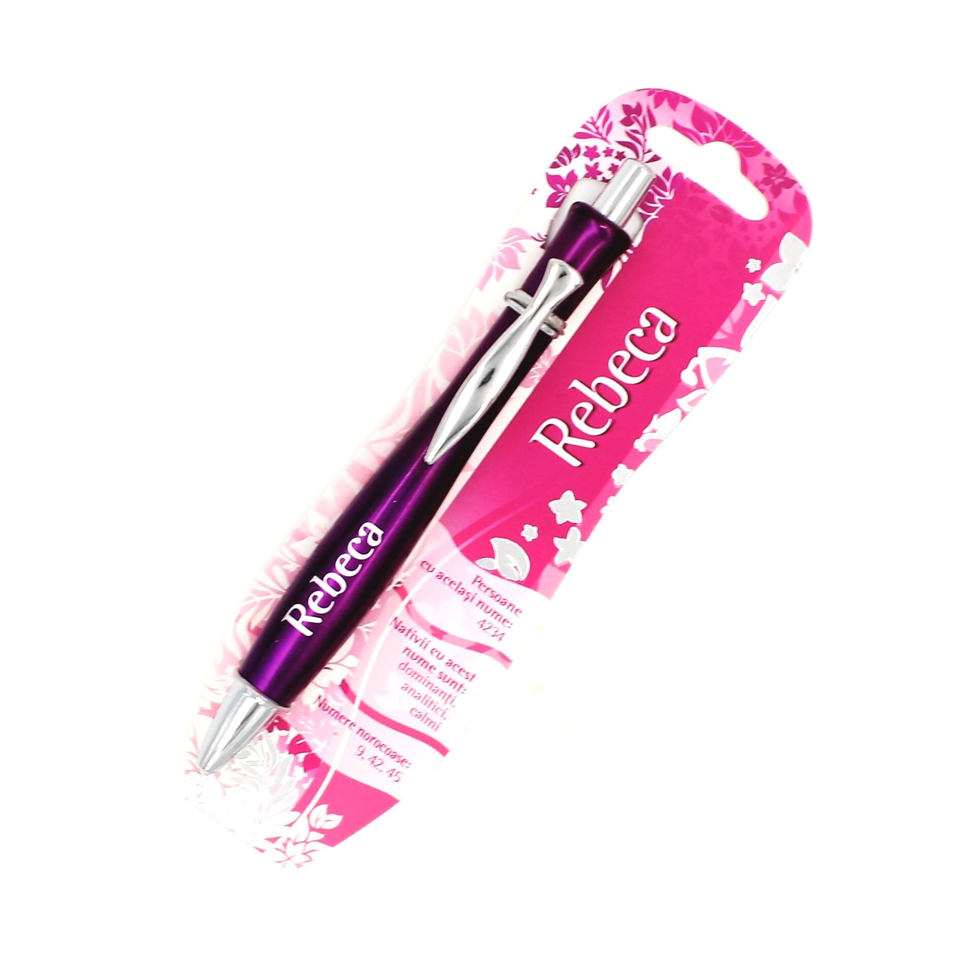 Pix elegant personalizat nume Rebeca