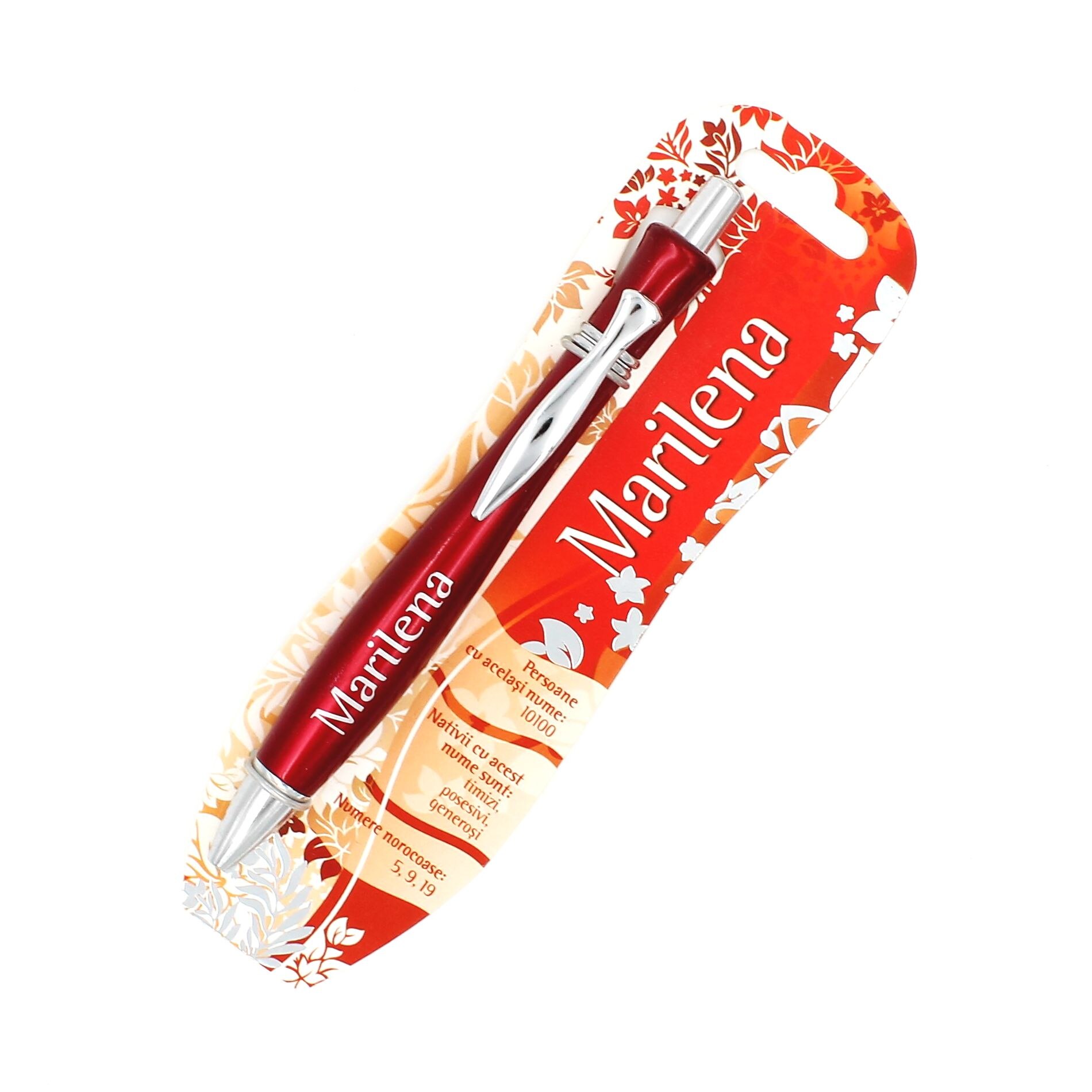 Pix elegant personalizat nume Marilena