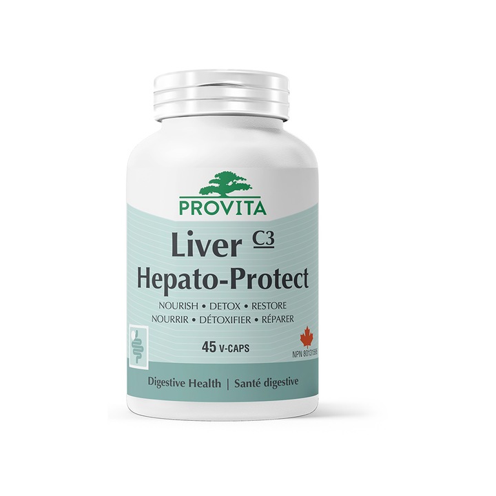 Supliment alimentar Liver forte, 45 capsule, Provita Nutrition