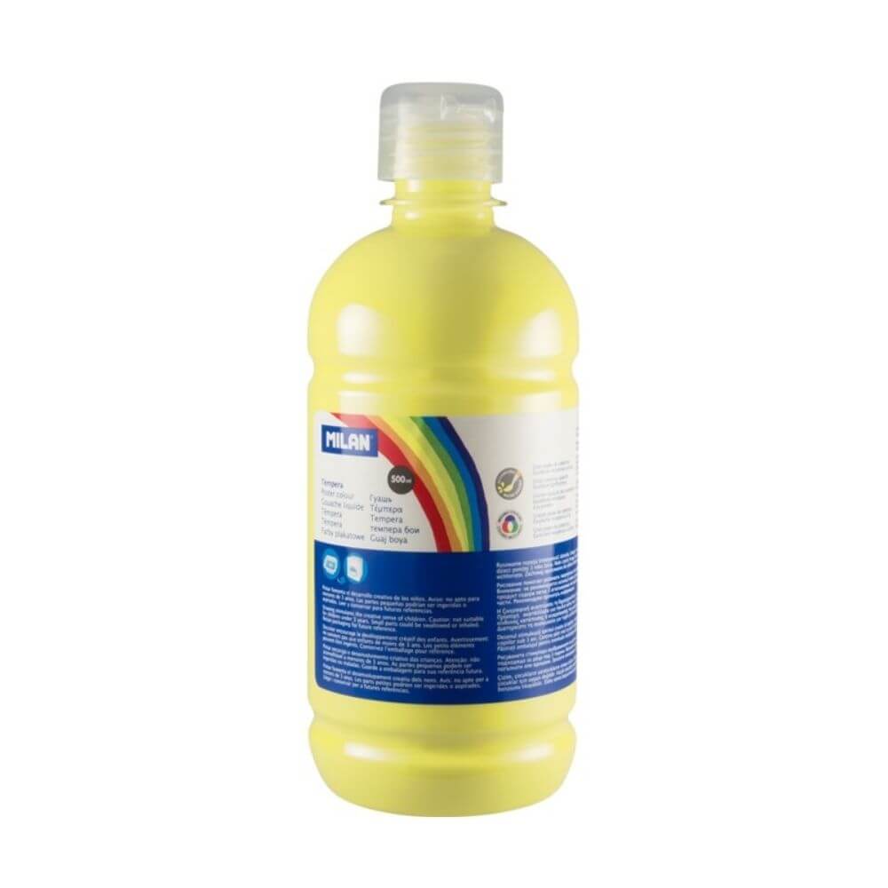 Vopsea Tempera MILAN, 500 ml, Galben Deschis