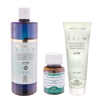 Set 3 produse anticelulitice pentru celulita dura 750ml si 50gr, Lakshmi, certificare bio-organica Set 3 produse anticelulitice pentru celulita dura 750ml si 50gr, Lakshmi, certificare bio-organica