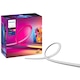 Banda LED RGBW inteligenta Philips Hue Play Gradient, pentru televizor 65", 20W, 1100 lm, lumina alba si colorata, 254 cm, Silicon