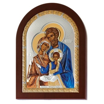 Icoana Argint Sfanta Familie Auriu Color 14x10cm ClassGifts Icoana Argint Sfanta Familie Auriu Color 14x10cm ClassGifts