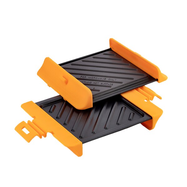 Accesoriu gratar microunde InnovaGoods, negru