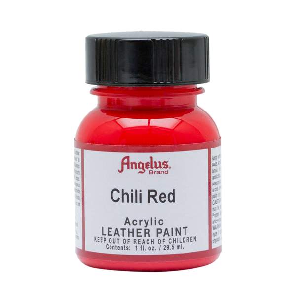 Vopsea pentru piele, Angelus, Standard, Rosu Chili, 29.5 ml