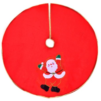 Covoras pentru brad de Craciun, Marbest Grand Shop, alb/rosu, 1.15 m Covoras pentru brad de Craciun, Marbest Grand Shop, alb/rosu, 1.15 m