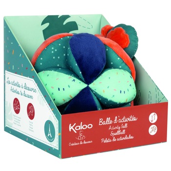 Jucarie interactiva Kaloo - Jungle, minge cu activitati Jucarie interactiva Kaloo - Jungle, minge cu activitati