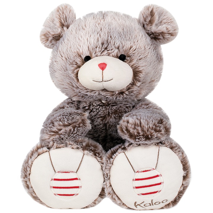Jucarie de plus Kaloo - Ursulet, gri, 38 cm