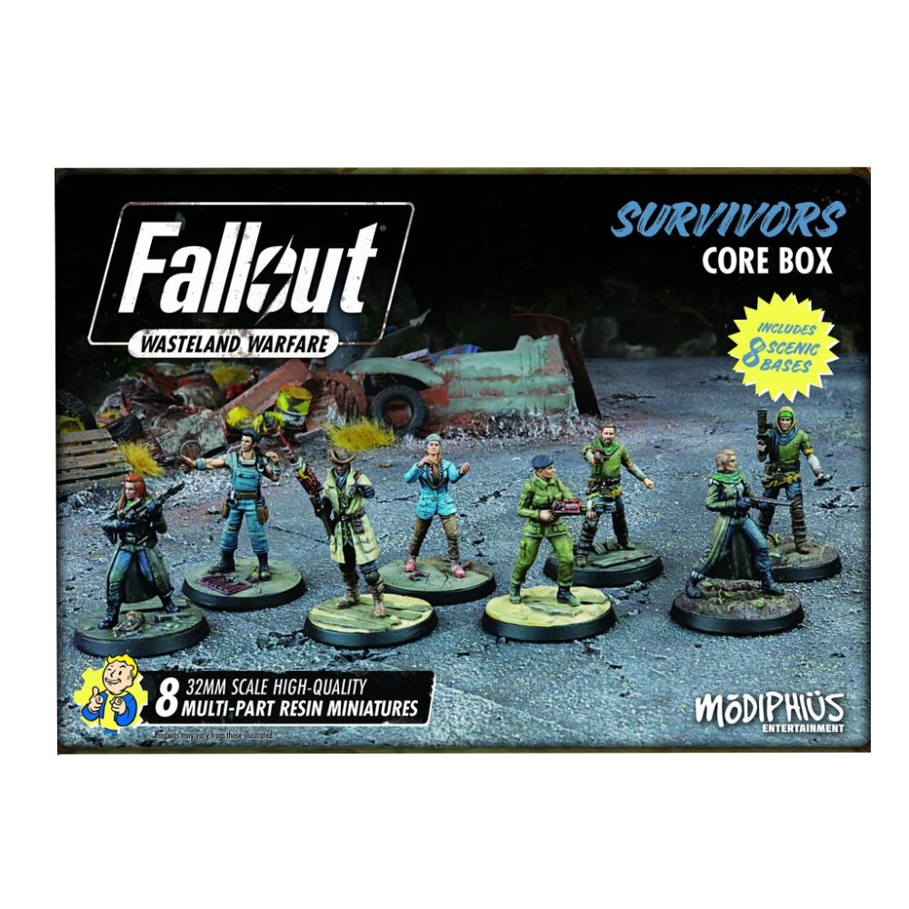 Expansiune Fallout Wasteland Warfare Survivors Core Box