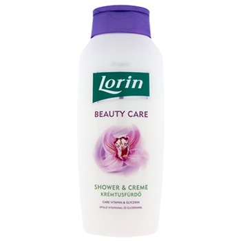 Gel de dus LORIN BEAUTY CARE, shower & creme cu vitamine si glicerina 1000 ml Gel de dus LORIN BEAUTY CARE, shower & creme cu vitamine si glicerina 1000 ml