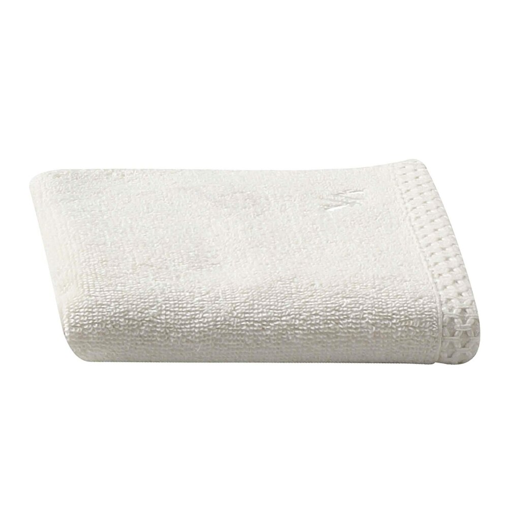 Prosop de oaspeti Valeron, Lisset, bumbac 100%, 550 g/m2, 30 x 50 cm, calitate premium, alb