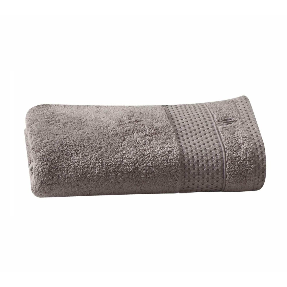 Prosop de maini Valeron, Lisset, bumbac 100%, 550 g/m2, 50 x 100 cm, material premium, gri