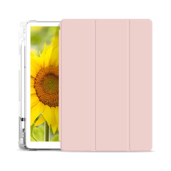 Husa Flip Magnetica cu suport Stylus Pen pentru iPad Pro 11 Inch - Pink Husa Flip Magnetica cu suport Stylus Pen pentru iPad Pro 11 Inch - Pink