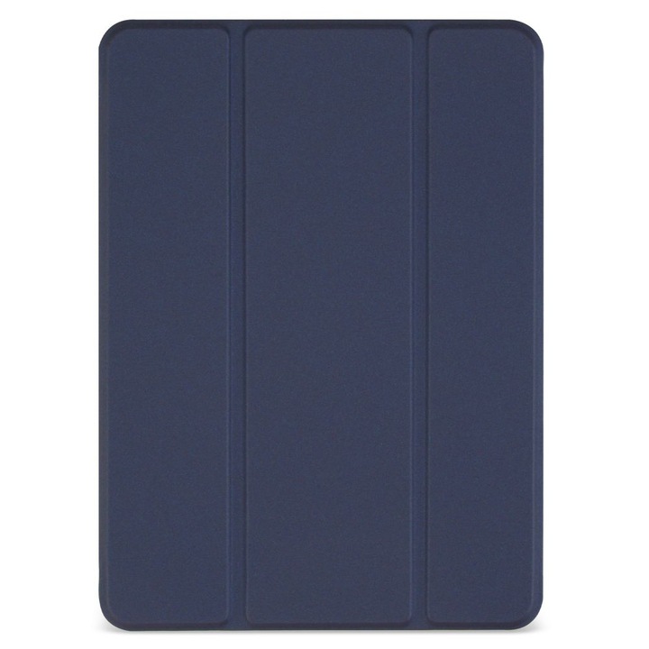 Husa Flip Magnetica cu suport Stylus Pen pentru iPad Mini 5 - Navy Blue