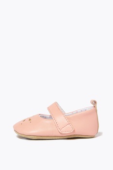 Marks & Spencer, Botosei Mary-Jane de piele, Roz somon Marks & Spencer, Botosei Mary-Jane de piele, Roz somon