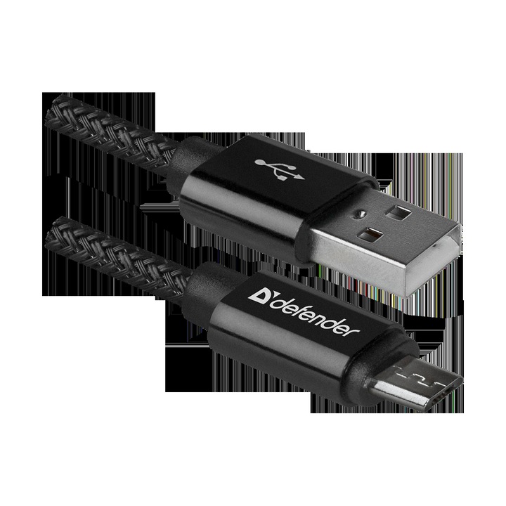 USB08-03T PRO USB2.0 kábel, fekete