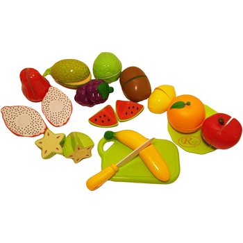 Set jucarii pentru copii fructe de taiat,15 piese VG1004 RCO® Set jucarii pentru copii fructe de taiat,15 piese VG1004 RCO®