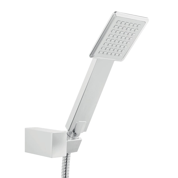 Set de dus Ferro, para mobila si furtun 150 cm, crom, Sinus