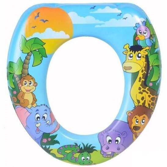 Reductor moale WC, model animale, maxim 25 kg, multicolor, BBL1736