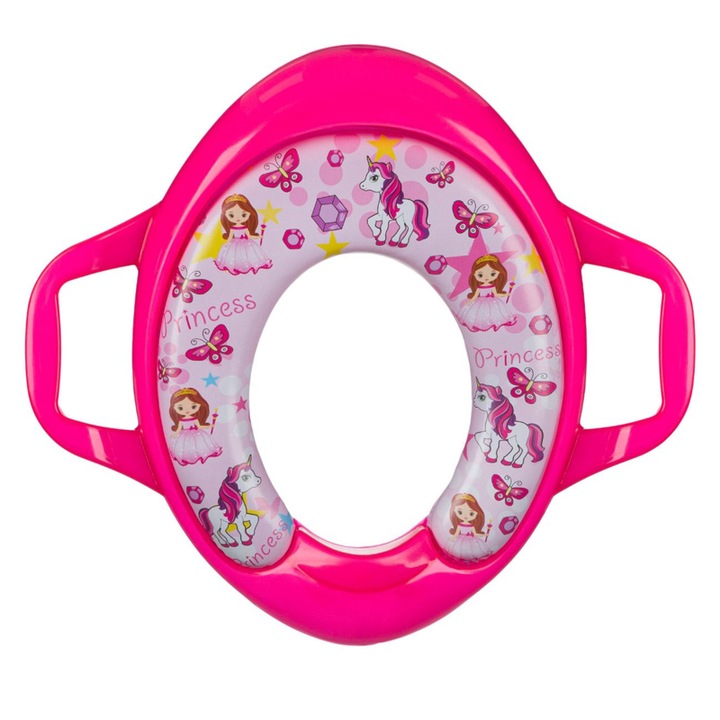 Reductor moale WC, model Princess, multicolor