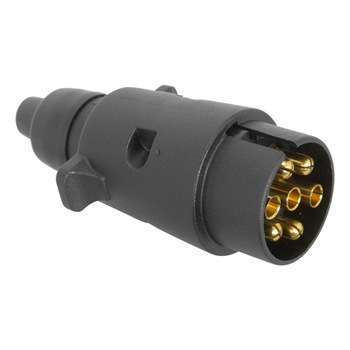 Fisa remorca plastic 7 poli Carpoint 12V Fisa remorca plastic 7 poli Carpoint 12V