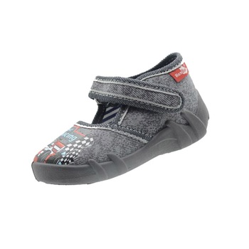 Pantofi profilactici din panza pentru baieti Renbut 33-416-98, Gri, 20 Pantofi profilactici din panza pentru baieti Renbut 33-416-98, Gri, 20