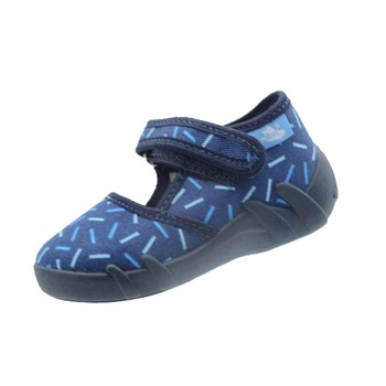 Pantofi din panza pentru baieti Renbut 33-416-98B, Bleumarin Pantofi din panza pentru baieti Renbut 33-416-98B, Bleumarin