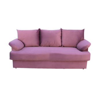 Canapea Extensibila Catalina, 3 locuri, lada depozitare, lungime 190cm, mov (Max 84) Canapea Extensibila Catalina, 3 locuri, lada depozitare, lungime 190cm, mov (Max 84)