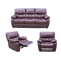 set piele naturala md2757 b 326 mobila domnel canapea 3 locuri extensibila si 2 fotolii cu recliner manual imagen 34_0_
0