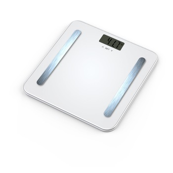 Cantar de baie Hausberg HB-6004AB, 180kg, Afisaj Led, inchidere automata, putere 6V, Alb Cantar de baie Hausberg HB-6004AB, 180kg, Afisaj Led, inchidere automata, putere 6V, Alb