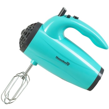 Mixer de Mana HAUSBERG HB-4119BL, 5 viteze, BLEU Mixer de Mana HAUSBERG HB-4119BL, 5 viteze, BLEU