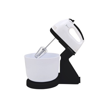 Mixer Profesional Multifunctional cu Bol, Putere de 250 W, 7 Trepte Viteza, Capacitate Bol 2 L, Motor din Cupru, Bol din Inox, Palete si Carlige cu Invelis Metalic, Design Clasic Mixer Profesional Multifunctional cu Bol, Putere de 250 W, 7 Trepte Viteza, Capacitate Bol 2 L, Motor din Cupru, Bol din Inox, Palete si Carlige cu Invelis Metalic, Design Clasic