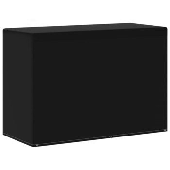 Husa mobilier gradina pentru gratar cu 6 ocheti vidaXL, Polietilena, 180x80x125 cm Negru Husa mobilier gradina pentru gratar cu 6 ocheti vidaXL, Polietilena, 180x80x125 cm Negru