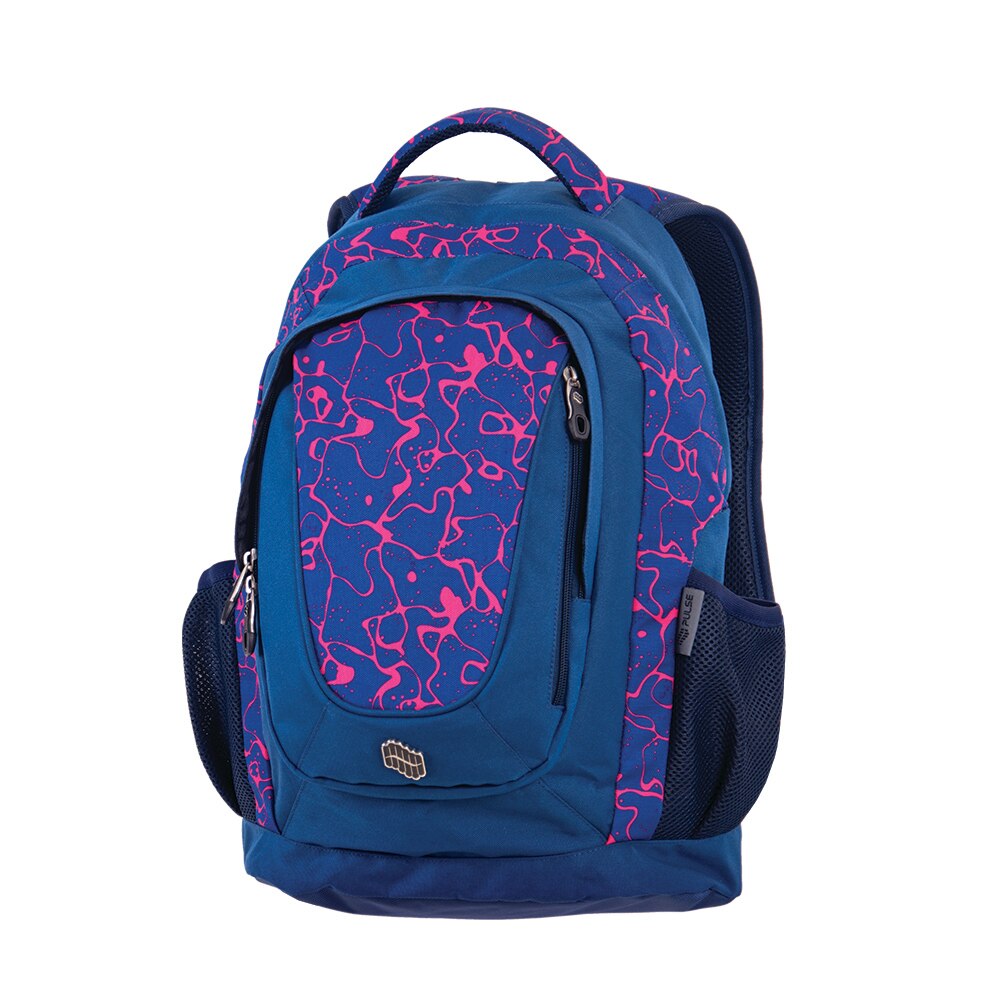 Rucsac Pulse Music Water, 22l, Albastru/ Roz