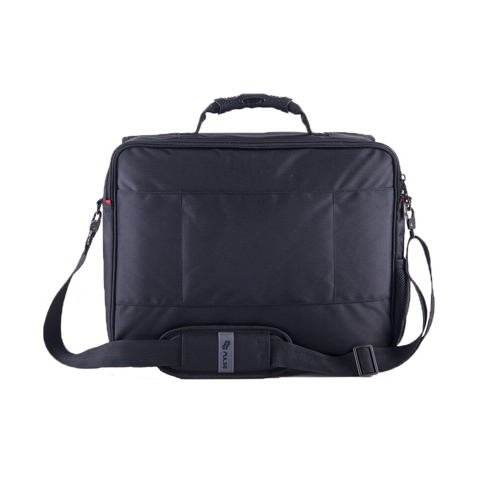 Geanta laptop PULSE, Kryptonite, Impermeabila, 17.3 inci, 18l, Poliester, Negru
