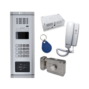 Kit Interfon Audio Mediu Genway Pentru 20 Apartamente Emag Ro