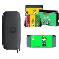 Husa Nintendo switch + Mario Si Luigi 4 Skin Stickers