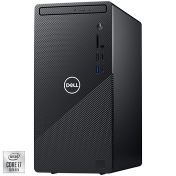 Sistem Desktop PC Dell Inspiron 3881 cu procesor Intel® Core™ i7-10700 pana la 4.80 GHz, Comet Lake, 8GB DDR4, 512GB SSD, DVD-RW, NVIDIA GeForce GTX 1650 SUPER 4GB GDDR6, Ubuntu Sistem Desktop PC Dell Inspiron 3881 cu procesor Intel® Core™ i7-10700 pana la 4.80 GHz, Comet Lake, 8GB DDR4, 512GB SSD, DVD-RW, NVIDIA GeForce GTX 1650 SUPER 4GB GDDR6, Ubuntu