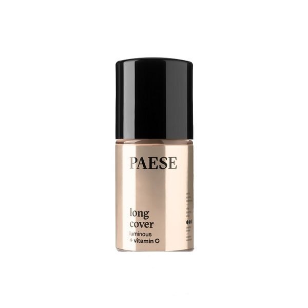 Fond de ten Paese Long Cover Luminous + Vitamin C 04W Honey, 30ml